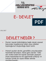 E-DEVLET Sunum-ASIL
