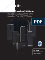 Dual Usb Power Pack (10000 Mah) Power Pack Dual Usb (10000 Mah)