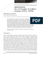 Chase, M Women's Organisations and The Politics of Gender in Cuba's Urban Insurrection PDF