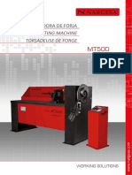 Torsionadora de forja MT500A