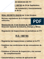 Legislación ITV