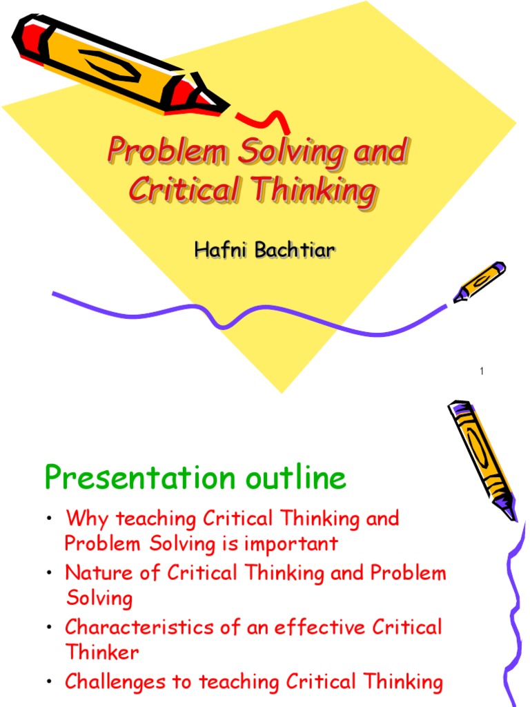 Teaching Critical Thinking Skills | PDF | Critical Thinking | Question