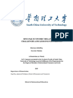 Economic Relation Between China and Paki