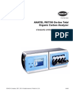 ANATEL PAT700 TOC Analyzer-Standard Operating Procedures