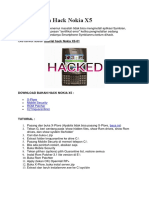 Cara Mudah Hack Nokia X5