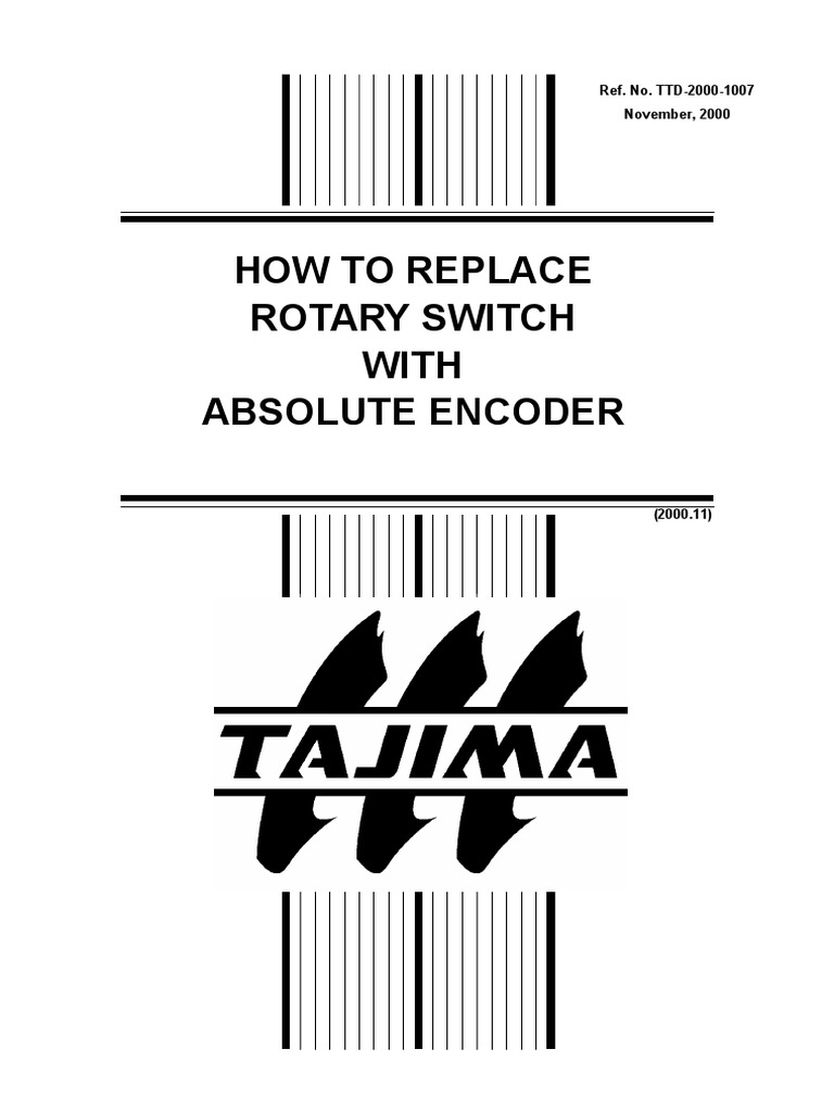 Color Change Rotary SW To Absolute Encoder 0011 TTD 2000 10 PDF | PDF ...