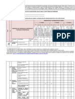 Ejemplo de Planificación Anual para El Sexto Grado de Primaria