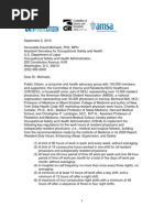 Download Public Citizen Letter to OSHA by Public Citizen SN36805343 doc pdf