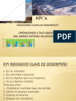 5ta KPI S en Operaciones A Tajo Abierto