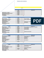 Plan de Estudios Logística Empresarial