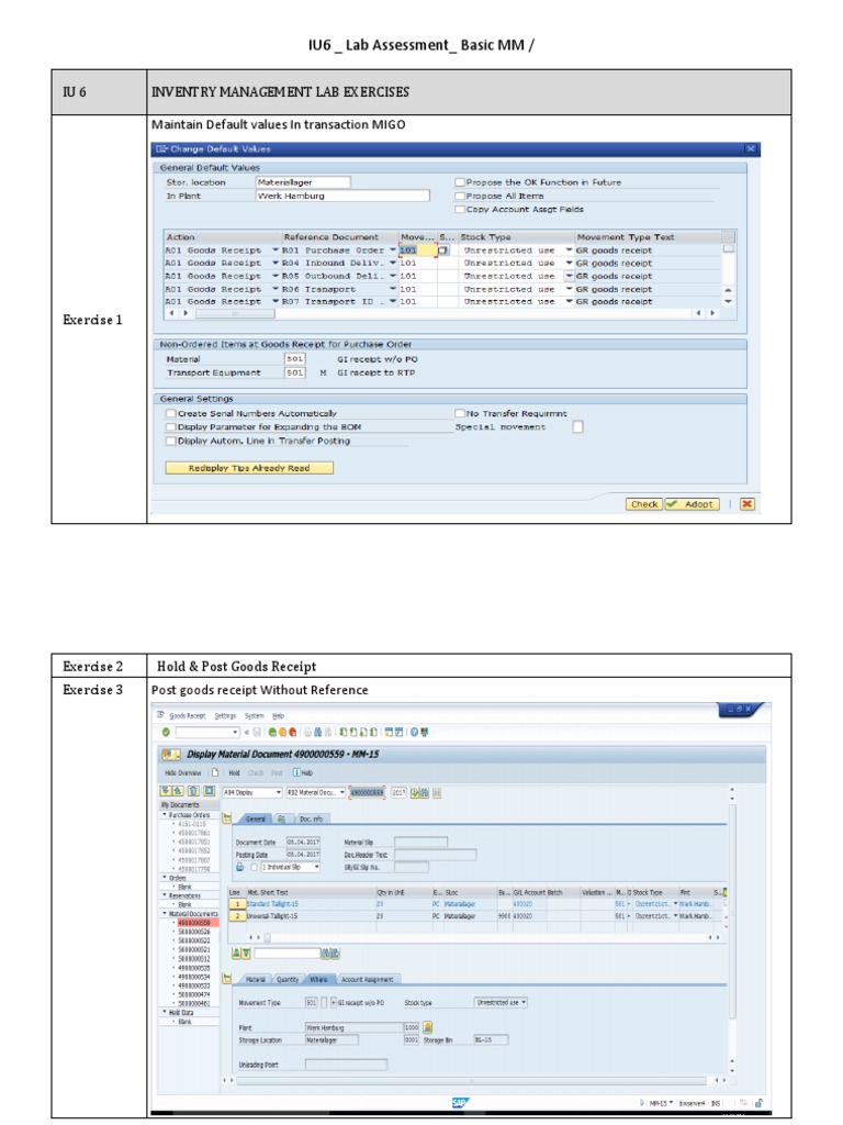 Basic MM Lab Assignment - IU6 | PDF