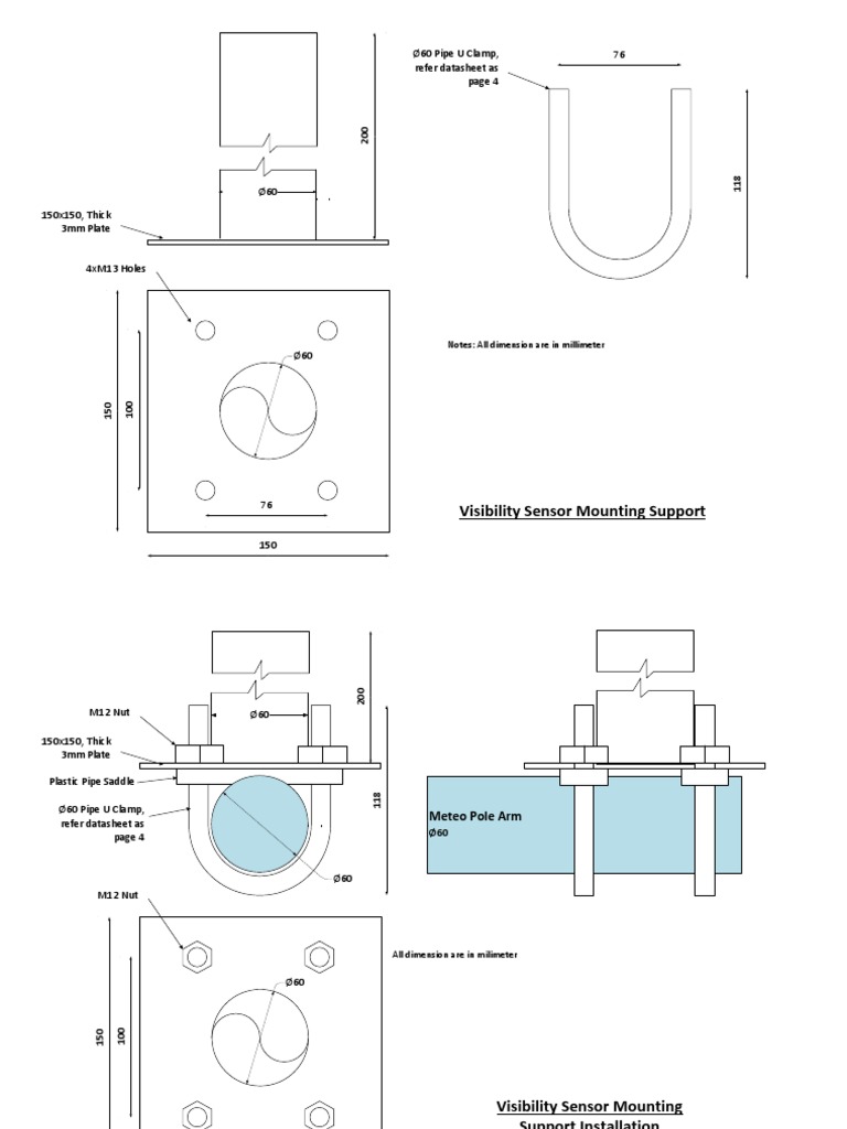 Sensor Mounting Hardware Guide | PDF | Pipe (Fluid Conveyance) | Industries