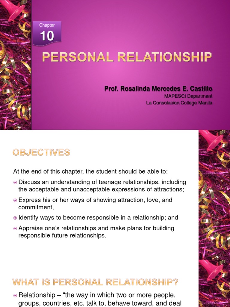 Understanding Teenage Relationships | PDF | Attachment Theory | Love