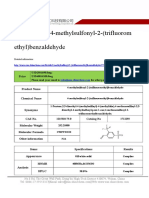 Datasheet of 4 Methylsulfonyl 2 (Trifluoromethyl)Benzaldehyde|CAS 1215310-75-0|sun-shinechem.com