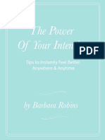 The Power of Your Intention