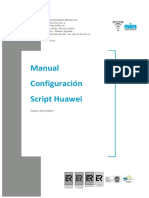 Manual Configuración Script Acceso HUAWEI Navigator.v.1.0