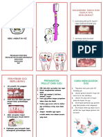 Leaflet Kesehatan Gigi