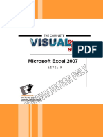 Microsoft Excel 2007: The Complete