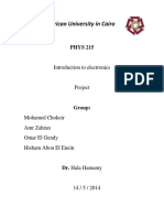 Phy 215 Project Report Paper