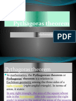 Pythagoras Theorem Pythagoras Theorem: Mathematics Project Mathematics Project