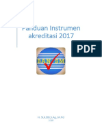 Panduan Instrumen Akreditasi 2017: H. SULEBI, S.Ag,.M.Pd