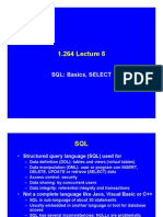 SQL Basics SELECT