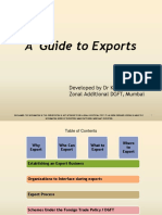 Guide To Exports