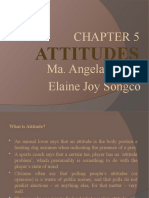 Ma. Angela Nacpil Elaine Joy Songco: Attitudes