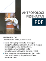 Antropologi Kesehatan 1