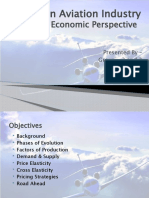 An Economic Perspective: Indian Aviation Industry