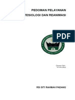 Pedoman Pelayanan Anestesiologi Dan Rean PDF