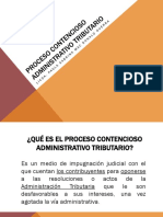 Proceso Contencioso Administrativo Tributario