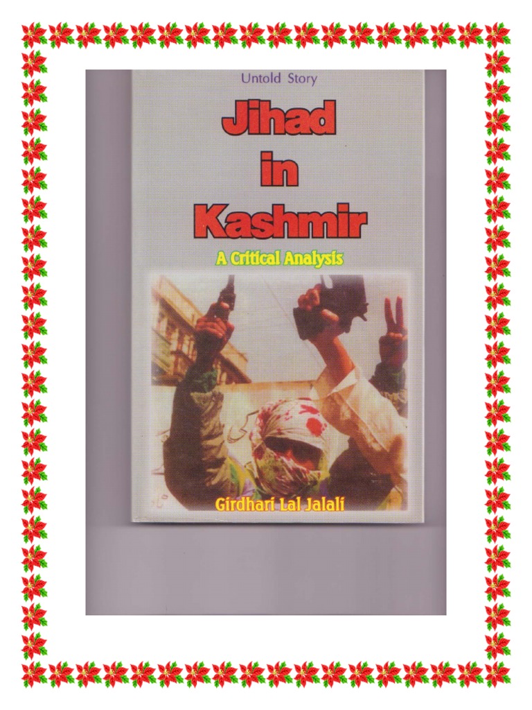 Jihad In Kashmir Girdhari Lal Jalali Kashmir Religion And Belief
