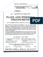 Plane and Spherical Trigonometry: Second