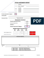 NASC System Scaffold Master Audit Form Issue 17