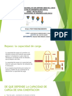 Repaso capacidad carga cimentaciones y tipos fallas