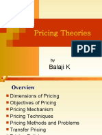 Pricing Theories