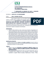 Informe #081-2016 Solicito Modificacion de Certificacion Observacion