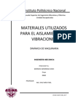 Materiales Aislantes de Vibraciones