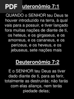 Deuteronômio - 007