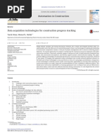 Data Acquisition Technologies for Construction Process Tracking