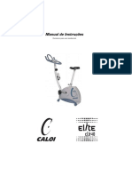 Manual de Instruções Bicicleta Ergométrica CBL 40 Elite