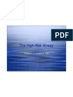 10VissersHighRiskAirwaySlides PDF