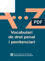 Vocabulario de Derecho Penal y Penitenciario PDF