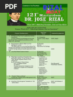 Rizal Day Activities 2017