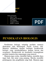 Psikologi Sosial Teori Biologis