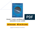 Clculo I Teora y Problemas de Anlisis Matemtico en Una Variable by Alfonsa Garca Lpez Agustn de La Villa Cuenca