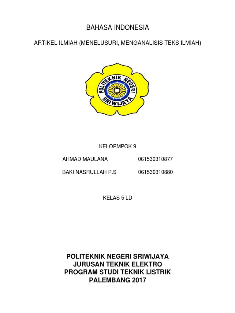 Bahasa Indonesia 1