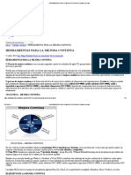 Herramientas para La Mejora Continua - Calidad y Gestion