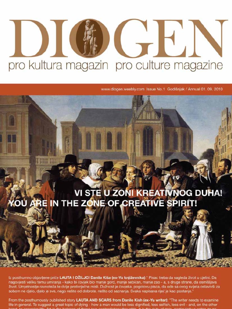 DIOGEN Pro Kultura Magazin No1 G PDF